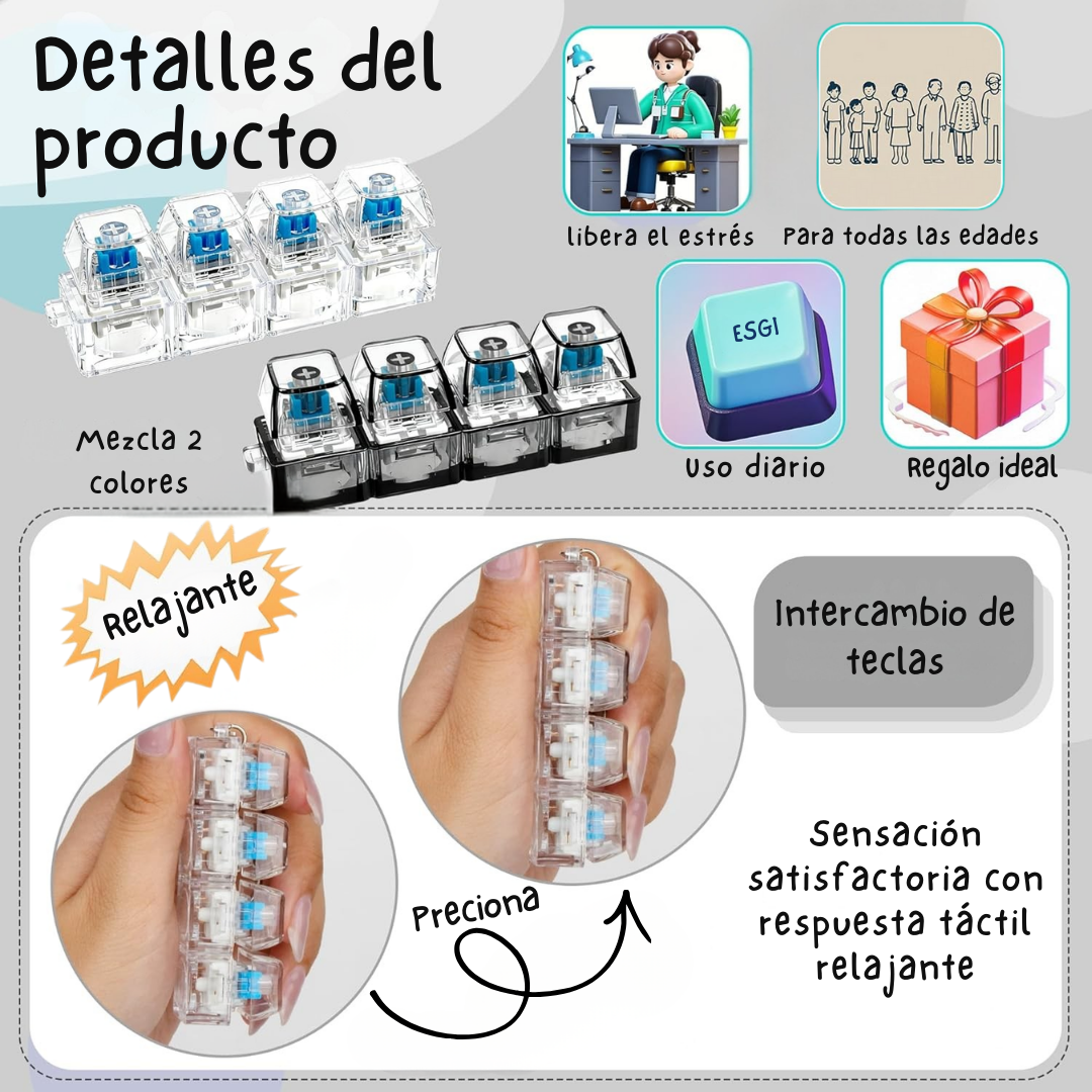 Teclado Anti-estrés